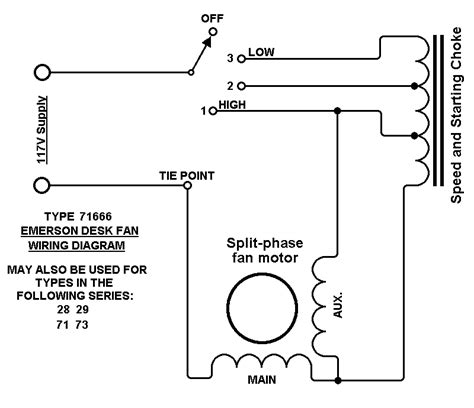 emerson fan motor wiring diagram wiring diagram  schematic
