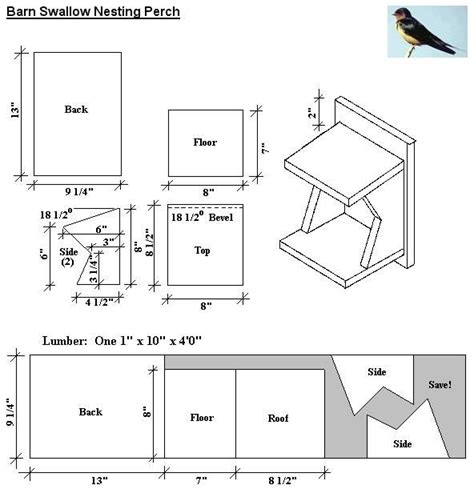 unique   barn swallow bird house plans klassickdiva