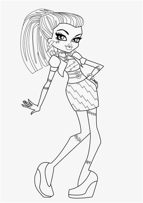 coloring pages monster high coloring pages   printable