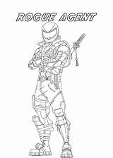 Fortnite Coloring Pages Printable Prefers Tones Colored Mask Gray Military Style But Raskrasil sketch template