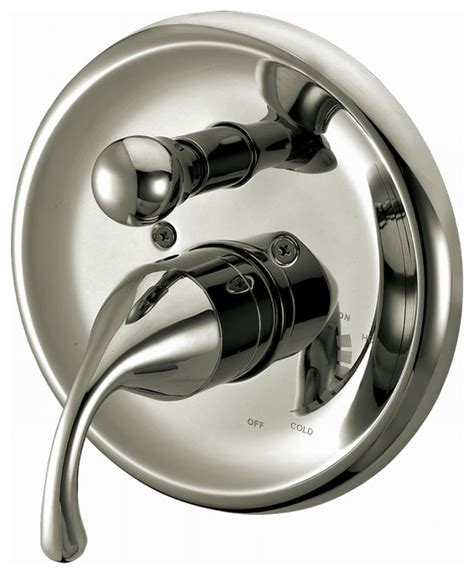 pressure balancing diverter valve trim transitional tub  shower parts  dawn