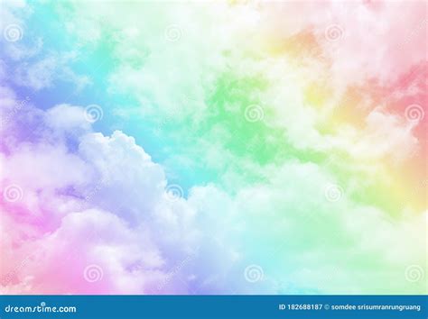 pastel rainbow colored background stock   royalty
