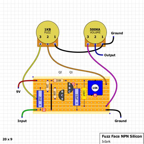 fuzz face schematic npn