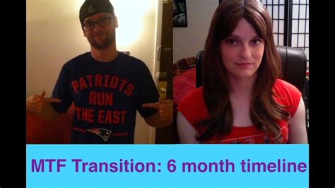 male to female transgender transition timeline 6 months