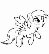 Coloring Pages Derpy Pony Little Filly Scribblefun Mlp Colouring Printable Deviantart Popular Print Library sketch template