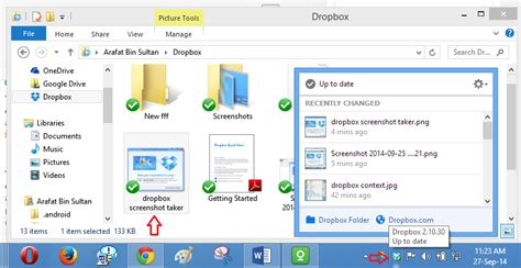 dropbox windows application overview