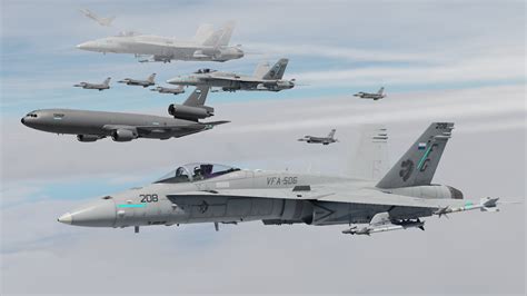 [dcs Skin] Strike Fighter Squadron 506 Golem Enroute To Chopinburg
