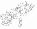 Haruhi Unconscious Suzumiya Lineart Patreon sketch template