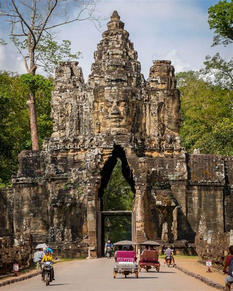 Gate To The Bayon Temple In Siem Reap Cambodia Smithsonian Photo
