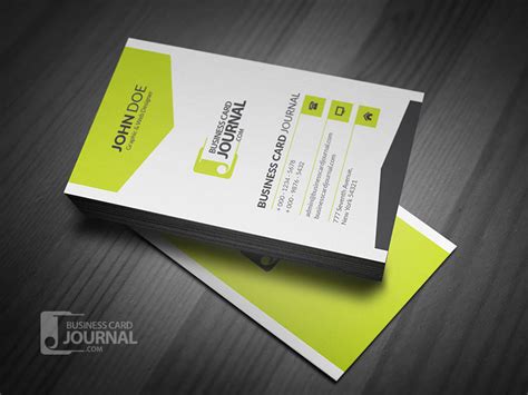 corporate style vertical business card template free pik psd