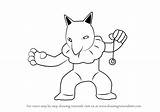 Hypno Pokemon Draw Go Drawing Step Drawingtutorials101 sketch template