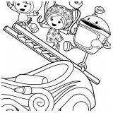 Coloring Umizoomi Milli Team sketch template