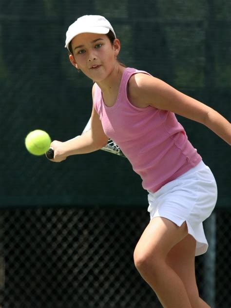 Girl Playing Tennis Sport Performance Agency