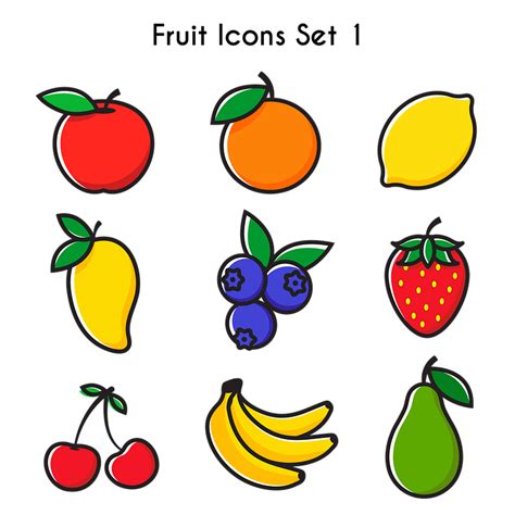 gambar buah buahan kartun radea