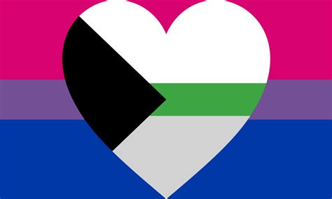 bisexual demiromantic combo flag by pride flags on deviantart