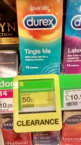love sex durex tingle me 12 condoms 50p superdrug