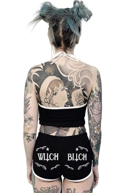 too fast apparel witch bitch black short buy online australia