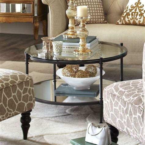 45 Classy Round Glass Coffee Table Designs Ideas For Living Room