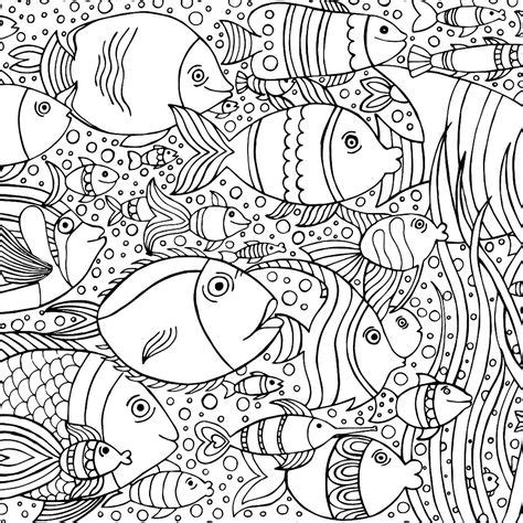 coloring pages  print underwater
