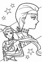 Coloring Pages Starlight Book Sailor Starlights Moon Pic Back sketch template