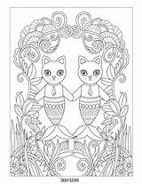 Coloring Pages Edwina Cat Namee Mc Mcnamee Purrmaids Animal Books Drawings Cute I1 Owls Book sketch template