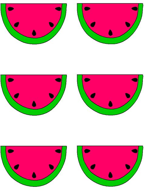 watermelon watermelon printable  printable art abc crafts
