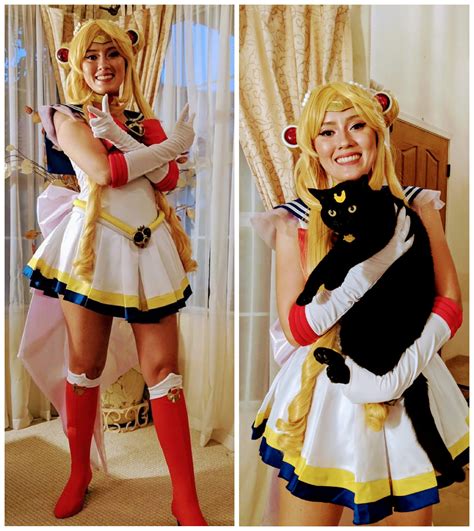[self] I Finished My Super Sailor Moon Cosplay Just In