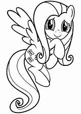 Coloring Pages Pony Little Rarity Magic Friendship Getcolorings Printable sketch template