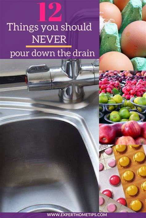 12 things you should never put down the kitchen sink