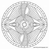 Coloring Pages Geometry Hex Age Sacred Sign Amish Imgur Mandala Popular Coloringhome Template sketch template