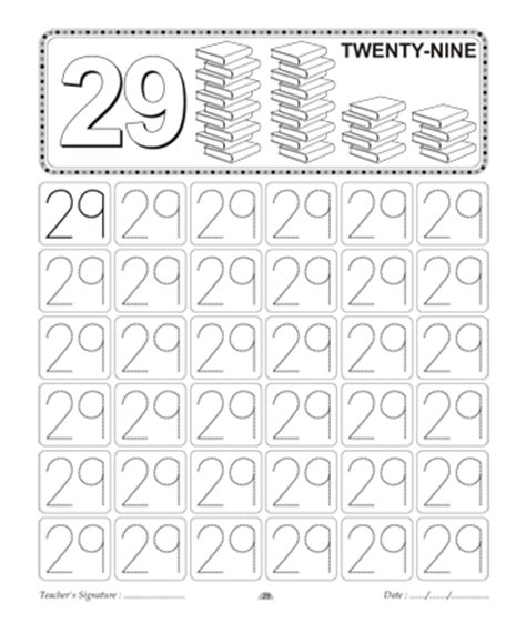 number writing  printable coloring worksheet