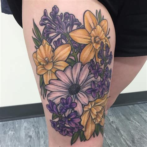 Pin By Morgan Eberly On • Tattoos • Daffodil Tattoo