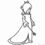 Rosalina Bros Xcolorings Character sketch template