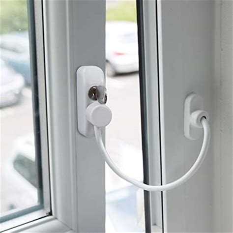 baby safety security window cable lock catch window door restrictor cable lockable security lock