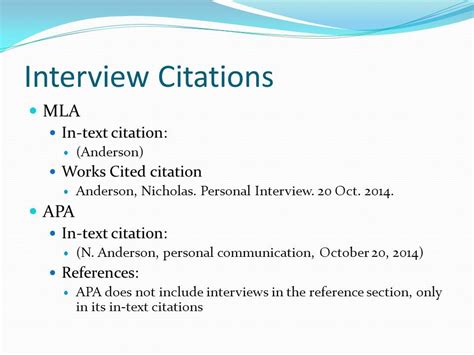 quote  personal interview   format latest news