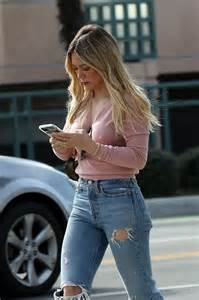 Hilary Duff Gorgeous In Jeans Big Tits And Hard Nipples