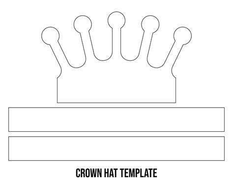 wearable paper hat template printable fillable form