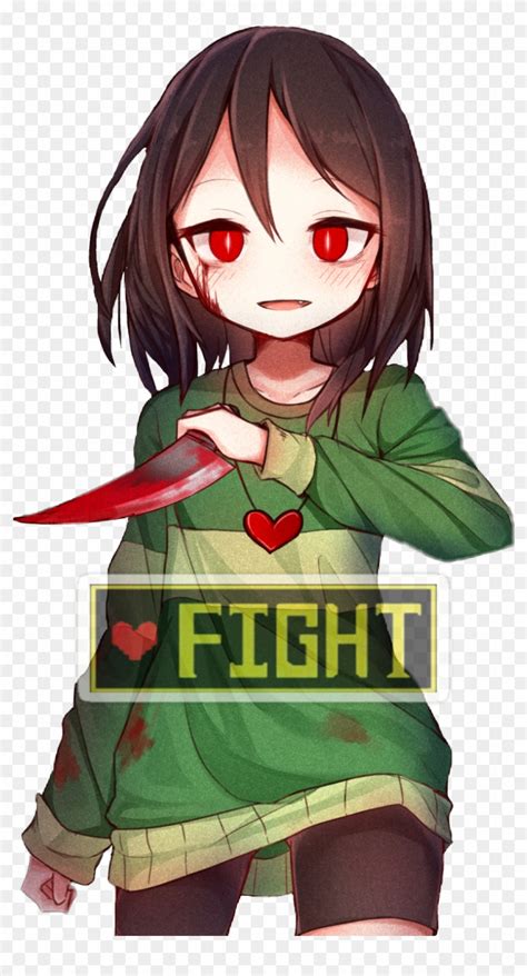 undertale chara fight genocide frisk  chara hd png   pngfind