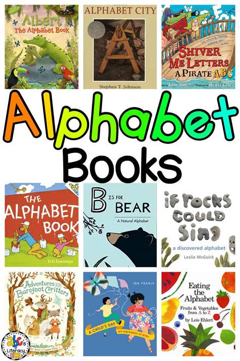 alphabet books  read book list  kids
