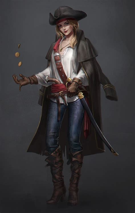 Female Characters Pirate Woman Warrior Woman
