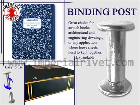 binding screws and chicago screw imperial rivets and fasteners co inc