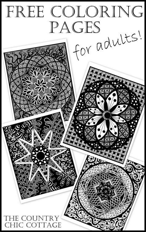 adult coloring pages  country chic cottage
