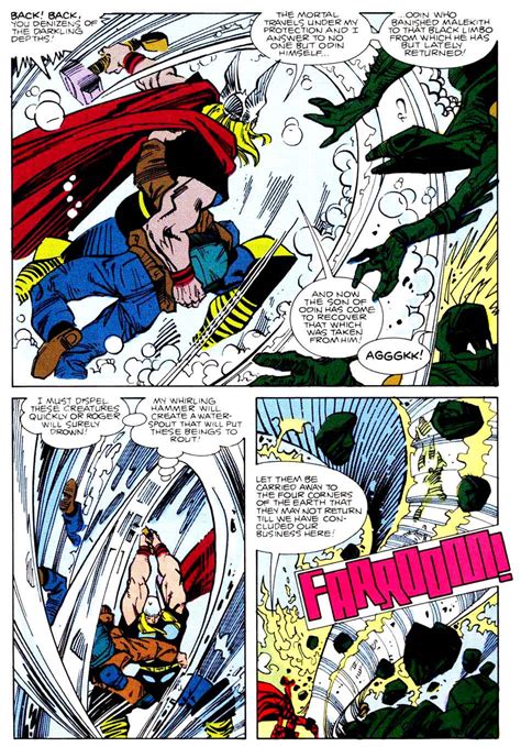 Thor 347 Walt Simonson Art And Cover Pencil Ink