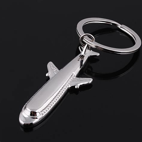 metal key chains mens key ring chain  aviation gifts airworthy
