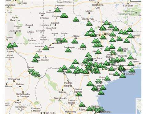 texas state parks map printable map ruby printable map