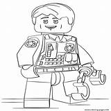 Lego Kleurplaten Getcolorings Undercover Getdrawings sketch template