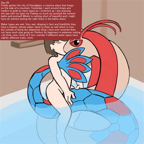 rule 34 bath female feral human interspecies jellymouse kissing male