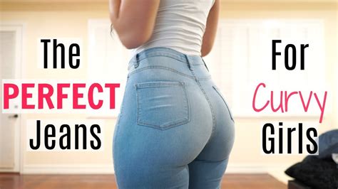 the perfect jeans for curvy girls bri martinez youtube