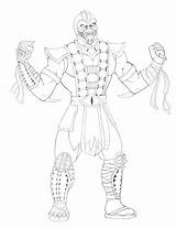 Mortal Kombat Scorpion Coloringme Pintarcolorir Bygu Jogos sketch template