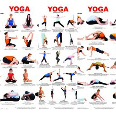 beginner yoga poses chart yoga poses gallery